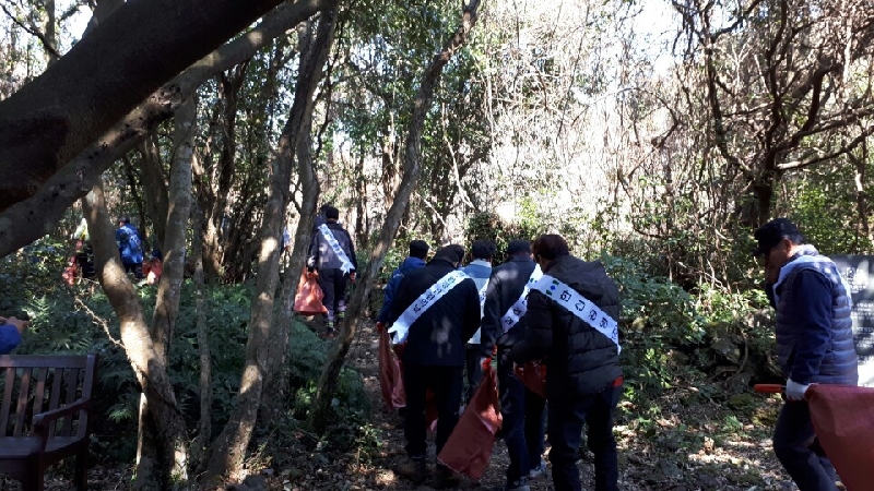 2017년 곶자왈도립공원 정화활동사진(3월)