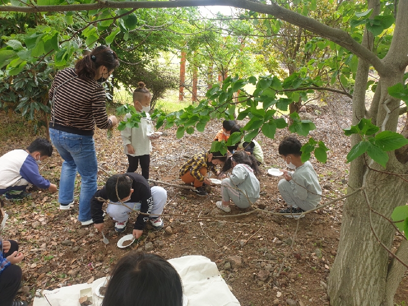 2022.04.25.대정어린이집 숲속놀이터