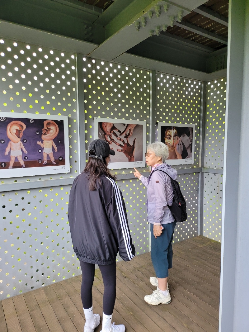 2025.05.03 The A(디에이) 그림 큐레이팅 재능 봉사활동